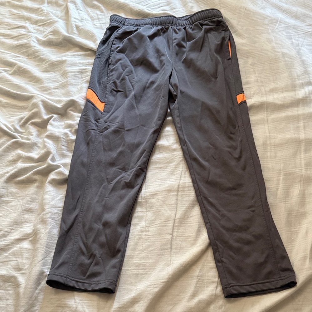 Athletic Works Boys Tricot Track Pants, Sizes 14-16 XL & Husky with pockets